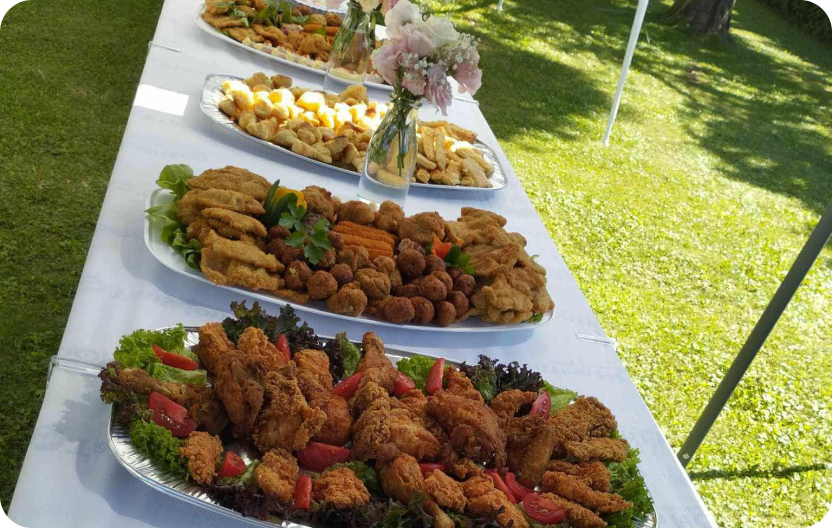 Gondosan elkészített hidegtálak minden alkalomra